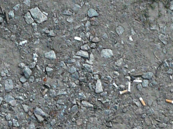 garbage on the ground texture